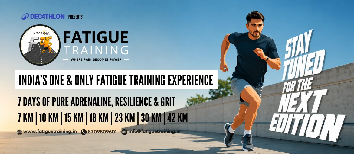 Fatigue Training 2026 Beat the Heat Banner — GRR Running Club Decathlon